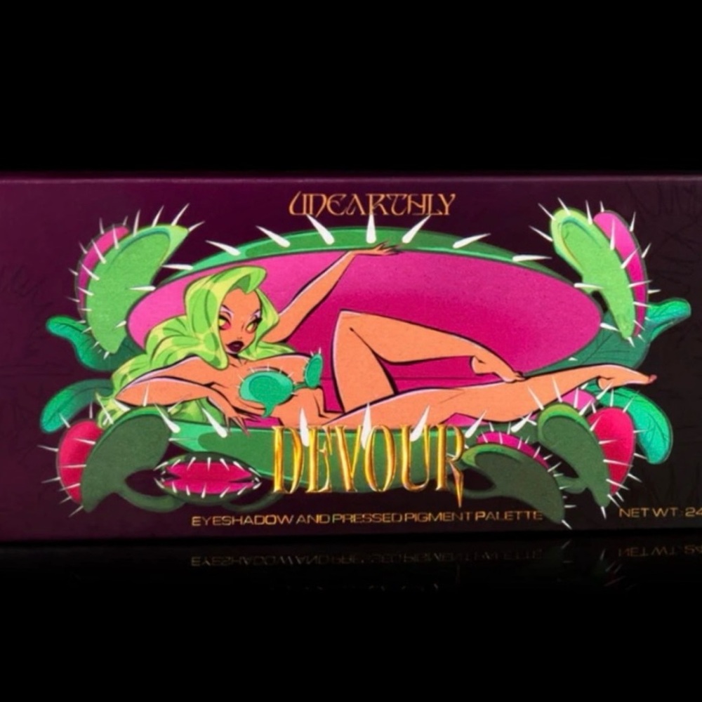 Unearthly Cosmetics Devour palette BNIB * - Picture 2 of 7